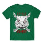 Breath of the beast Kelly Green Men's Tee for Anime, Kimetsu No Yaiba