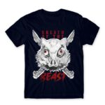 Breath of the beast Navy Men's T-shirt for Anime, Kimetsu No Yaiba