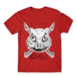Breath of the beast Red Men's Tee for Anime, Kimetsu No Yaiba