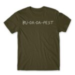 Bu-da-da-pest Army Men's T-shirt for Funny, Meme