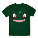 Bulbasaur face Bottle Green Men's T-shirt for Anime, Pokemon