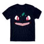 Bulbasaur face Navy Men's Tee for Anime, Pokemon