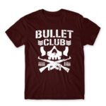 Bullet Club Burgundy Men's T-shirt for Soldier, Work