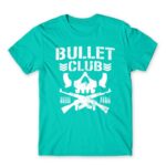 Bullet Club Turquoise Men's T-shirt for Soldier, Work