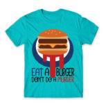 Burger Shot Atoll Blue Men's Tee