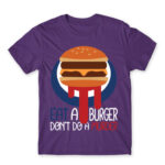 Burger Shot Dark Purple Men's Tee