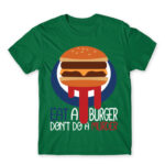 Burger Shot Kelly Green Men's T-shirt