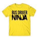 Bus Driver Ninja Lemon Men's Tee for Bus Driver, Work