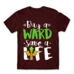 Buy a ward, save a life Burgundy Men's T-shirt for Gaming, League Of Legends