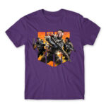 Call of duty characters Dark Purple Men's Tee