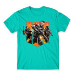 Call of duty characters Turquoise Men's T-shirt