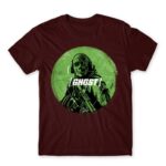 Call of Duty Ghost Burgundy Men's Tee