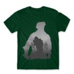 Call of Duty silhouette Bottle Green Men's T-shirt