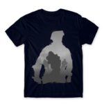 Call of Duty silhouette Navy Men's Tee
