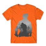 Call of Duty silhouette Orange Men's Tee