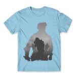 Call of Duty silhouette Sky Blue Men's Tee