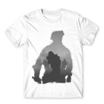 Call of Duty silhouette White Men's Tee