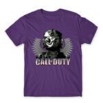 Call of duty soldier Dark Purple Men's Tee