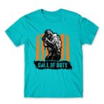 Call of Duty splash Atoll Blue Men's T-shirt