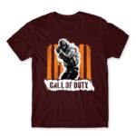 Call of Duty splash Burgundy Men's Tee
