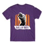Call of Duty splash Dark Purple Men's Tee