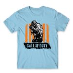 Call of Duty splash Sky Blue Men's T-shirt