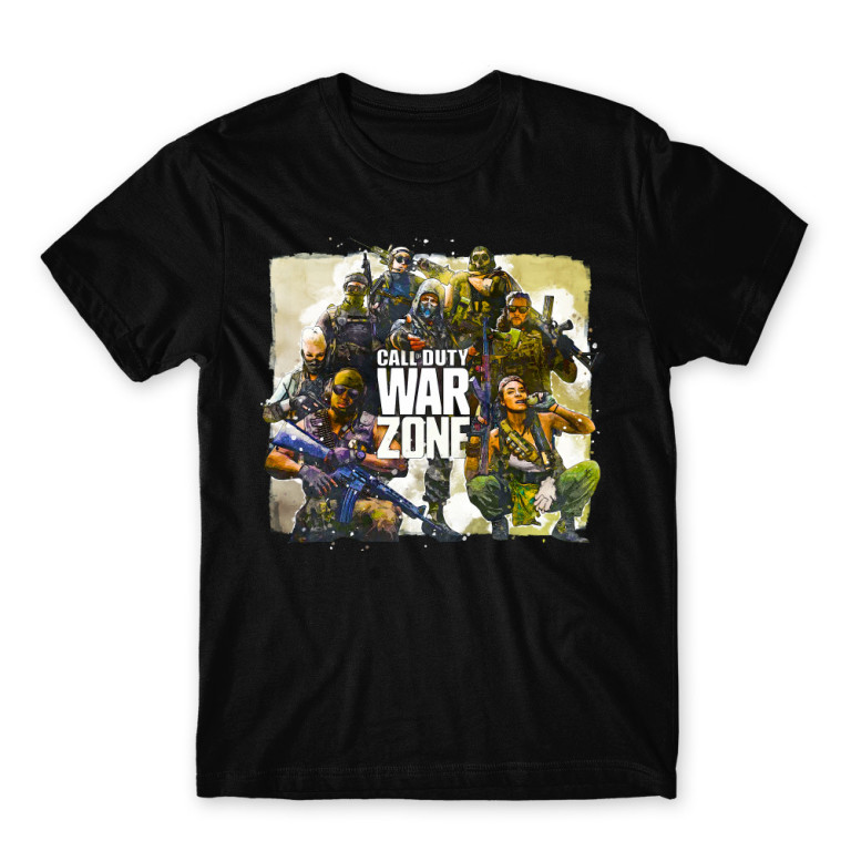 Call of duty – Warzone Black Men's T-shirt Call of duty – Warzone Black Men's T-shirt