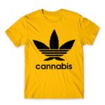 Cannabis Gold Men's Tee for Brand Parody, Funny