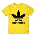 Cannabis Lemon Men's Tee for Brand Parody, Funny