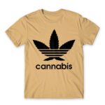Cannabis Sand Men's Tee for Brand Parody, Funny