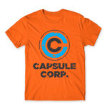 Capsule Corp Orange Men's Tee for Anime, Dragon Ball