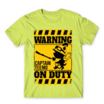 Captain Teemo on duty Apple Green Men's Tee for Gaming, League Of Legends