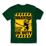 Captain Teemo on duty Bottle Green Men's Tee for Gaming, League Of Legends