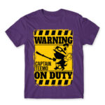 Captain Teemo on duty Dark Purple Men's T-shirt for Gaming, League Of Legends