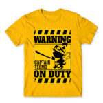 Captain Teemo on duty Gold Men's T-shirt for Gaming, League Of Legends