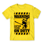 Captain Teemo on duty Lemon Men's T-shirt for Gaming, League Of Legends