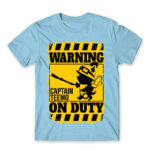 Captain Teemo on duty Sky Blue Men's T-shirt for Gaming, League Of Legends