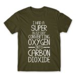 Carbon Dioxide Army Men's T-shirt for Funny, Sarcastic Humour