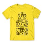 Carbon Dioxide Lemon Men's T-shirt for Funny, Sarcastic Humour