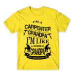 Carpenter Grandpa Lemon Men's Tee for Carpenter, Work