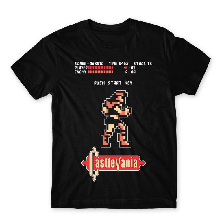 castlevania classic Black Men's T-shirt castlevania classic Black Men's T-shirt for Anime, Castlevania