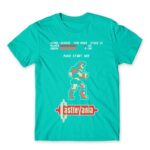 castlevania classic Turquoise Men's Tee for Anime, Castlevania