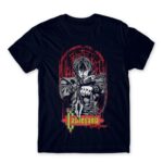 Castlevania Trevor Belmont Navy Men's T-shirt for Anime, Castlevania