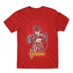 Castlevania Trevor Belmont Red Men's Tee for Anime, Castlevania
