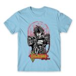 Castlevania Trevor Belmont Sky Blue Men's T-shirt for Anime, Castlevania