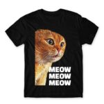 Cat meme – Ginger Black Men's Tee for Funny, Meme