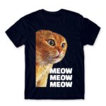 Cat meme – Ginger Navy Men's Tee for Funny, Meme