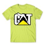 Caterpillar Woman Apple Green Men's Tee for Brand Parody, Funny