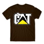 Caterpillar Woman Chocolate Men's Tee for Brand Parody, Funny
