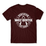 Certified vault hunter Burgundy Men's Tee